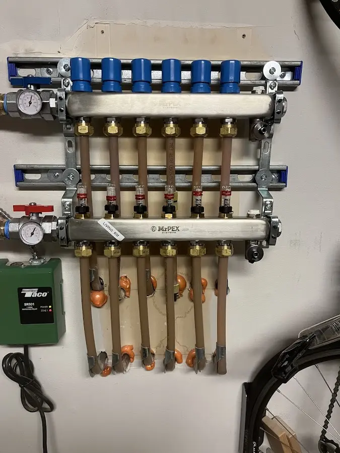 Plumber performing Leak Detection at a residential property in Anthony